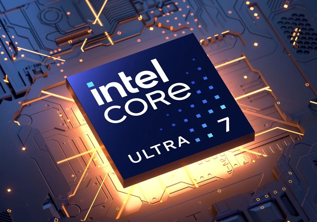 Procesor Intel® Core™ Ultra 7 na płycie głównej laptopa